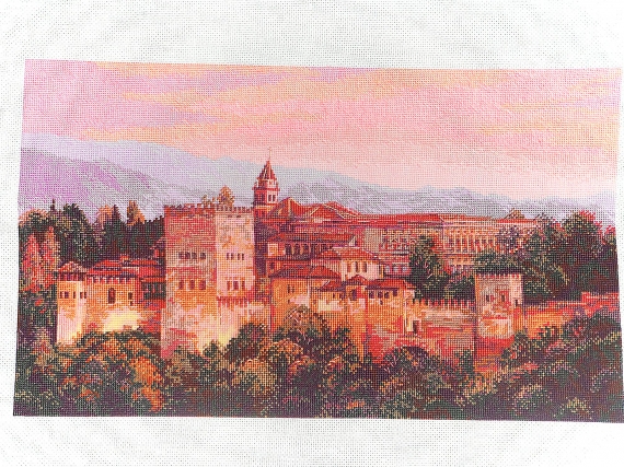 Вышитая картина "Альгамбра"