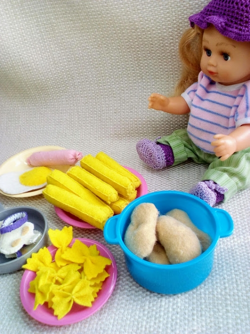 Набор еды для кукол
