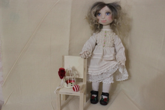 Текстильная кукла Ириша