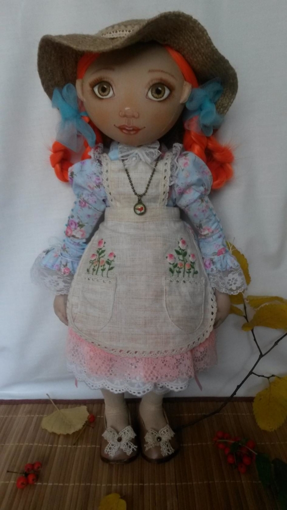 Кукла текстильная "Августа"