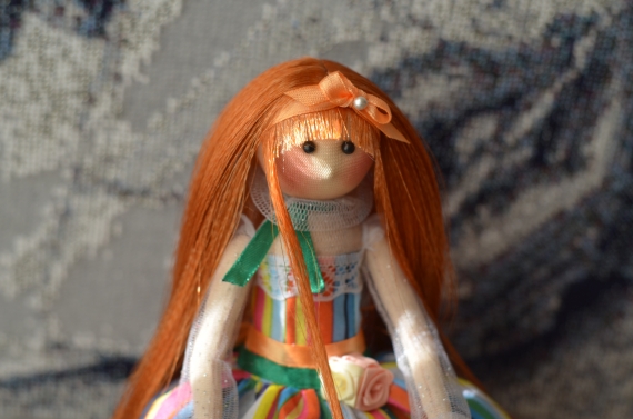 Кукла текстильная, интерьерная.