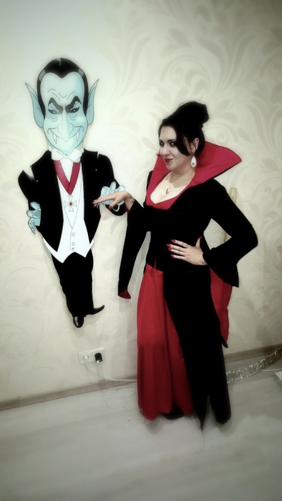 Карнавальный костюм Вампирша