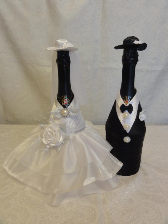 Одежда для шампанского "Жених и Невеста"