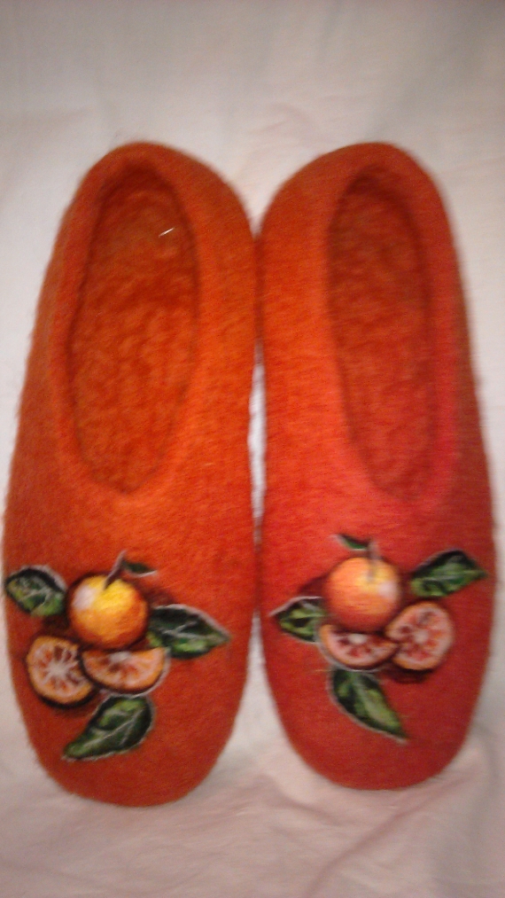 Тапочки "Апельсинки"