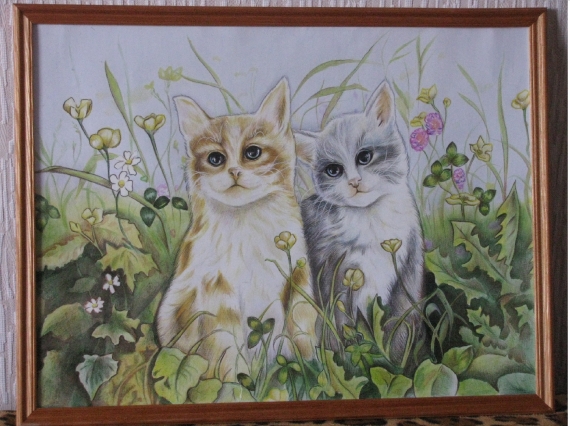 Картина "Котята"