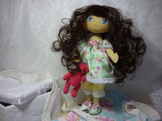 Текстильная кукла Изабелла