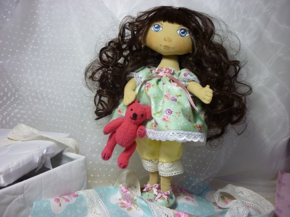 Текстильная кукла Изабелла