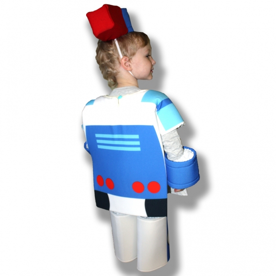 Карнавальный костюм "Робокар Поли" (фотопринт)