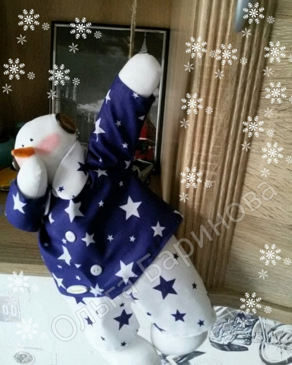 Снеговик в пижаме