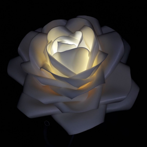 Роза-светильник