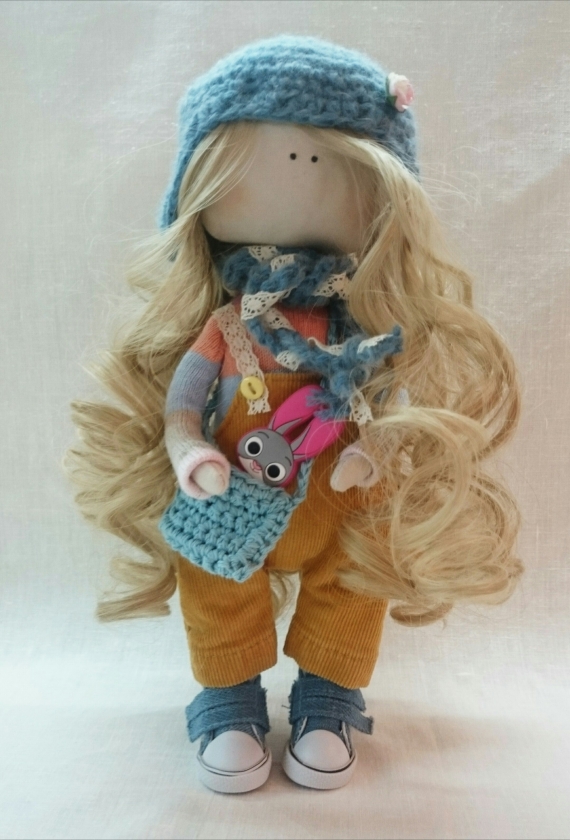 Кукла из ткани Лили