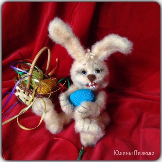 Мастер-класс по вязанию крючком игрушки Пасхальный Кролик