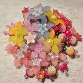 Брошка Соцветия Сада