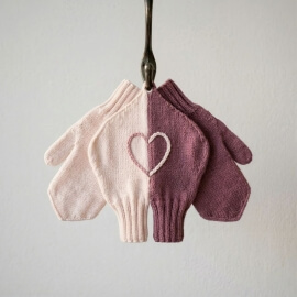 Варежки для влюбленных