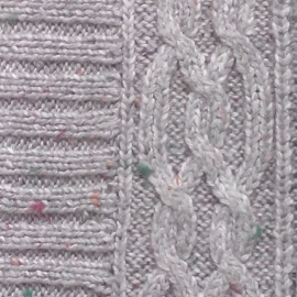Пальто женское вязаное