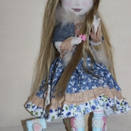 Текстильная кукла Юлия