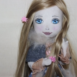 Текстильная кукла Юлия