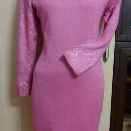 Платье "Розовая дымка"