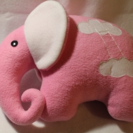 Подушка-игрушка. Слоник. Розовые сны