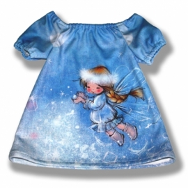 Платье для девочки "Зимнее волшебство"