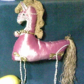 Кукла "Мезенская лошадка", коник.